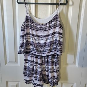 Tribal Print Romper